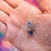 The Sims Blue Diamond - Pin Badge - Hand Back