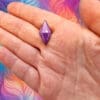 The Sims Purple Diamond - Pin Badge - Hand Front