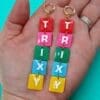 Custom Name Earrings - Hand