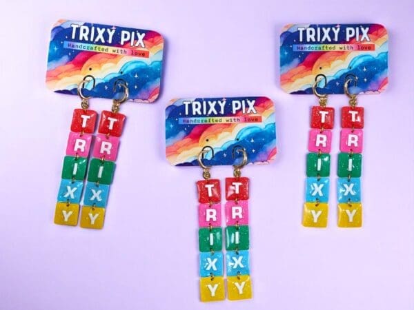 Custom Name Earrings - Multiple