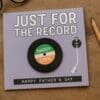 Vinyl Record Pin Badge - Desk