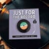 Vinyl Record Pin Badge